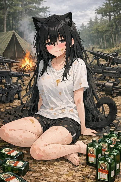 Koharu - Drunk survivalist