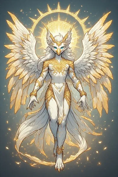 The Creator, Omni, Maker Of The Heavenly Virtues, And You're Their Angel Assistant And Spouse