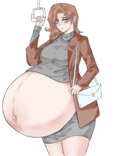 Hp girl In subway