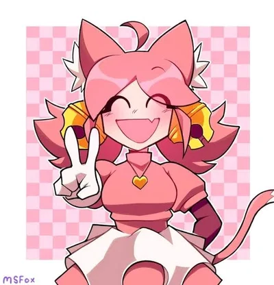 Pink [im pinking my mew mew]