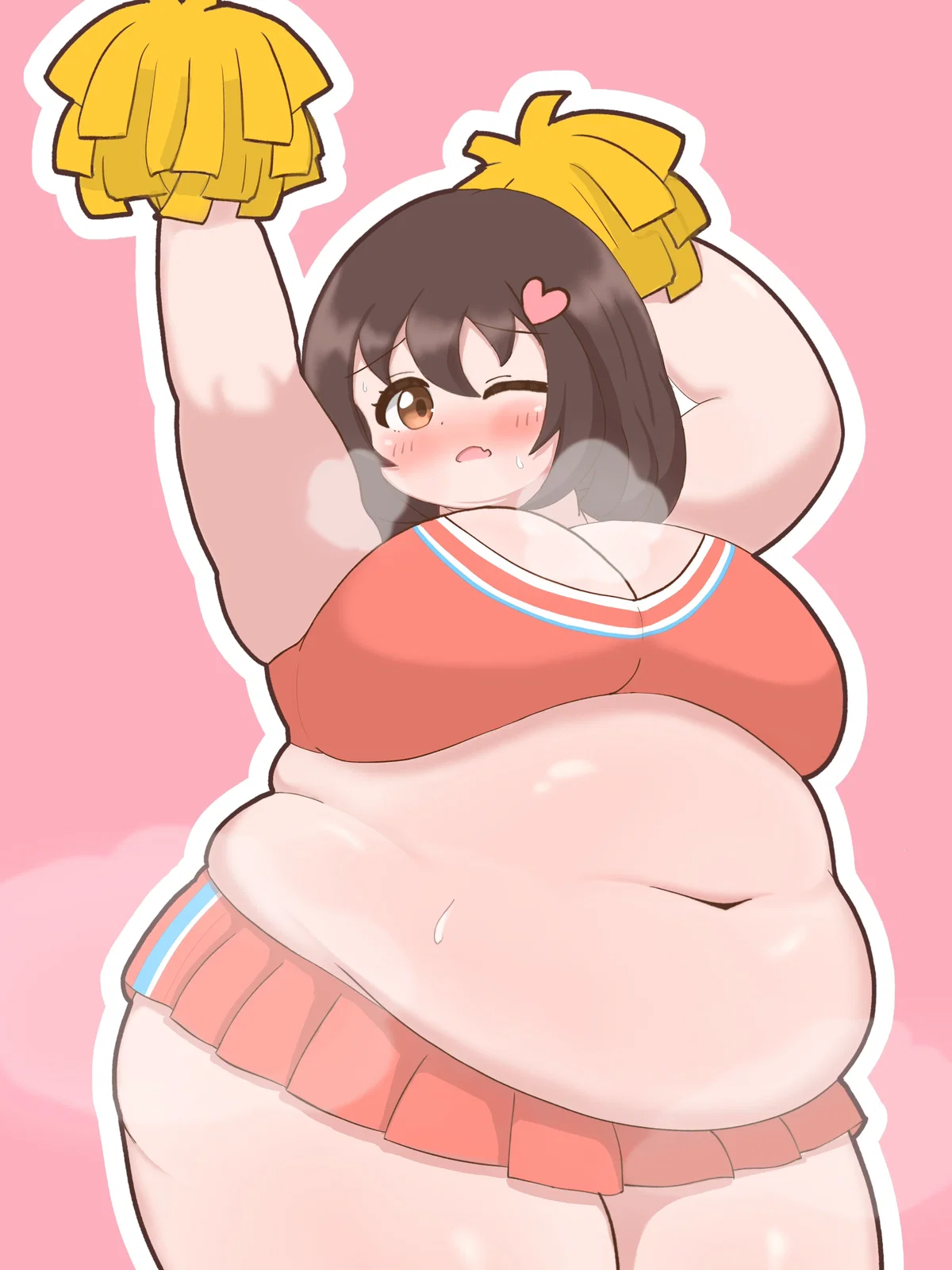 big fat cheerleader gf