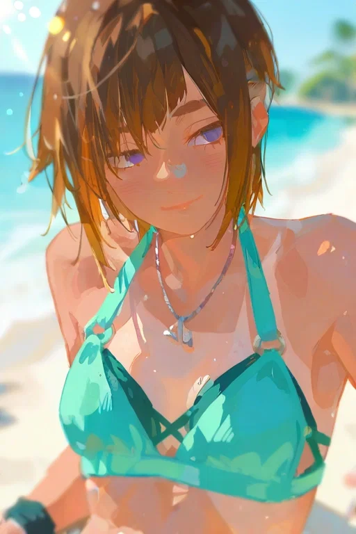 Beach date with your tomboy girlfriend | Ava