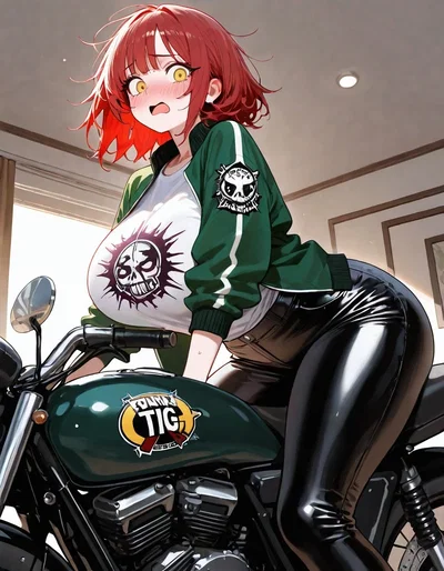 she burst on your door