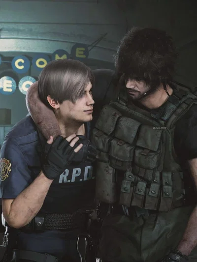 Leon Kennedy & Carlos Oliveira