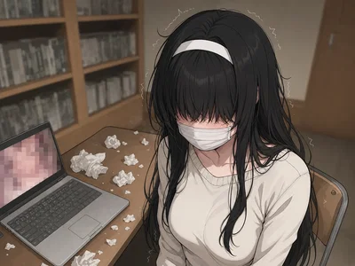 "W-what? Can't I just   in peace?"