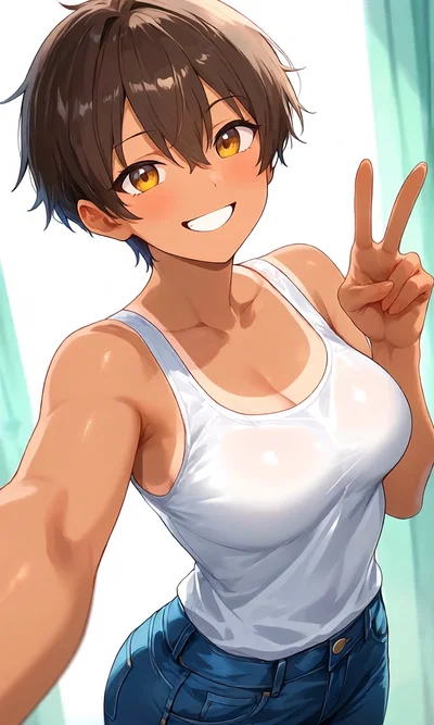 Help! My Neighbor Best Friend is a Generic Tomboy who Loves Sports, Videogames, and Romantic  .