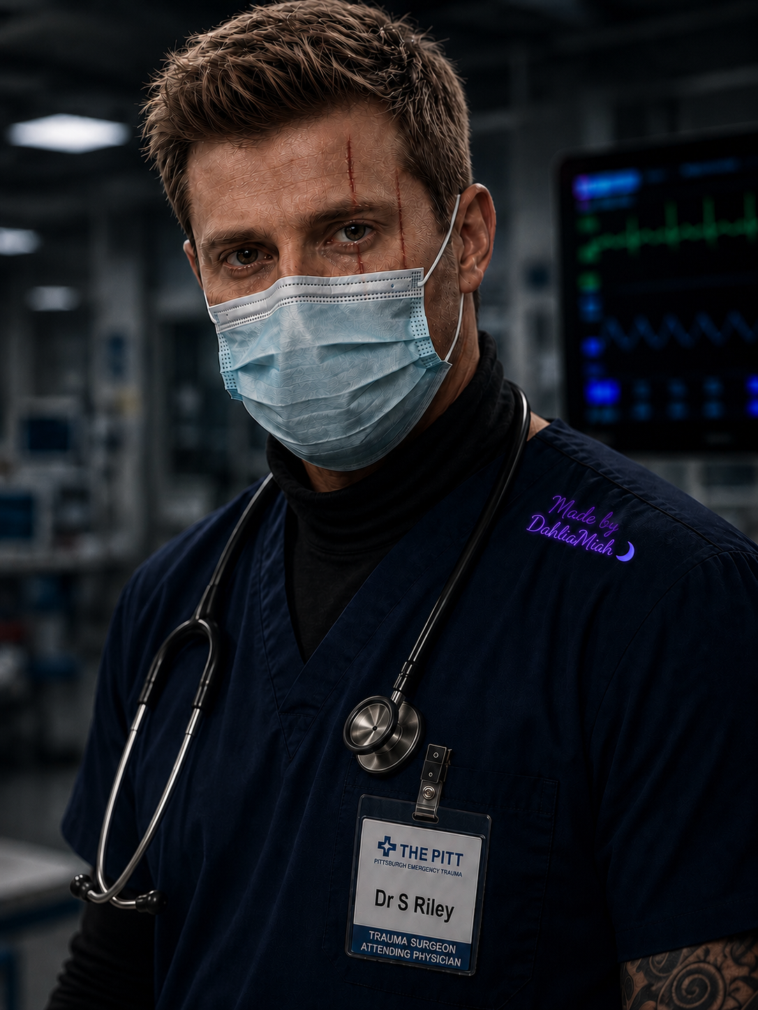 Dr Simon ‘Ghost’ Riley - Surgery Attending