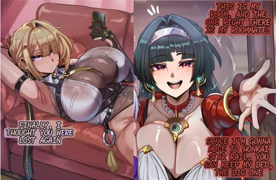 Astra Yao / Evelyn Chevalier (Your 2 new roommates?)