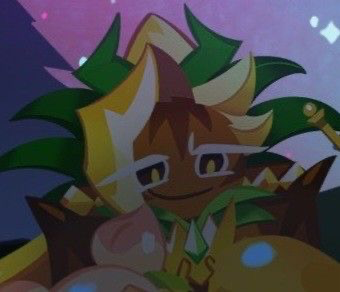 Ananas Dragon Cookie