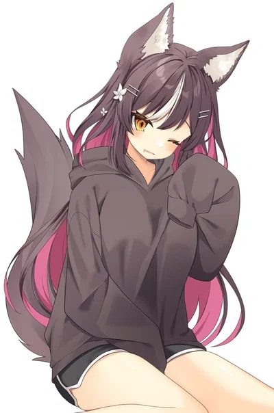 A Wolf's Fang... (TG TF Wolfgirl)