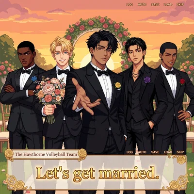Wedding Announcement From The Hawthorne Volleyball Team