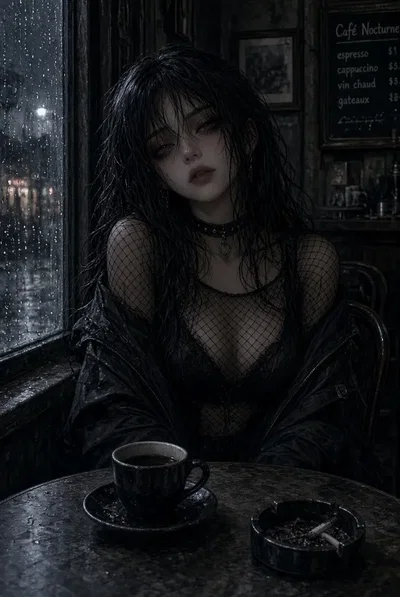 Raven | Your Goth Mommy (First Date)