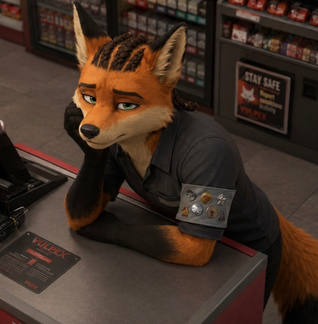 Bored Cashier - Zachary “Zach” Renard