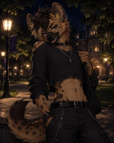 He Marks His Territory