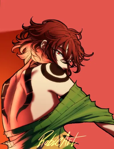 Ryōmen Sukuna... but Chara Dreemurr