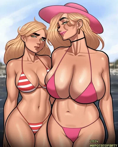 Piper and Sarah — Family Vacation