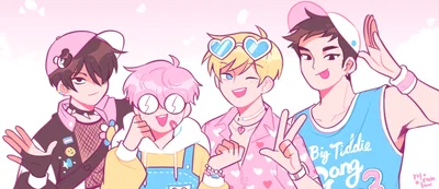 Boyfriends webtoon  =0.0= 