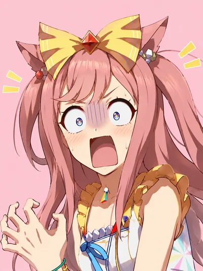 She catched you gooning!
