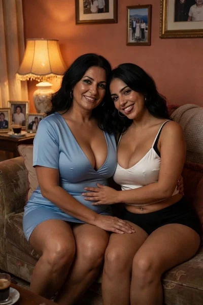 Diana & Romi – Loving Stepmom & Stepsister
