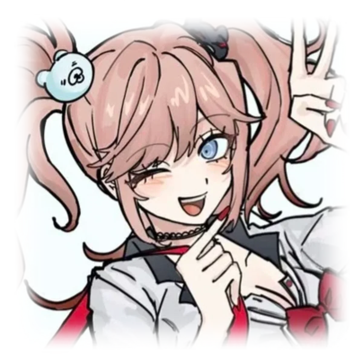 ♡゙   🍒⠀junko   ͡░ enoshima . ( and to an extent mukuro )  ۪      ֺ    ృ