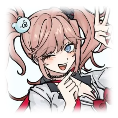 ♡゙   🍒⠀junko   ͡░ enoshima . ( and to an extent mukuro )  ۪      ֺ    ృ