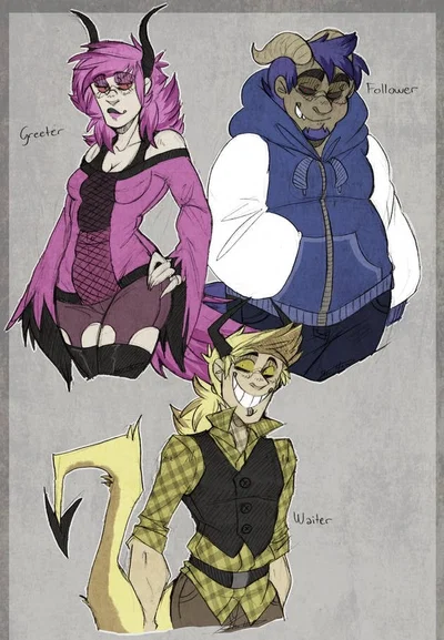 The three puppets 