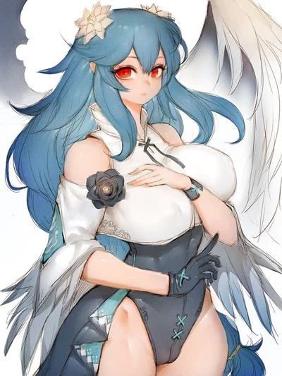 Dizzy problems with her dress