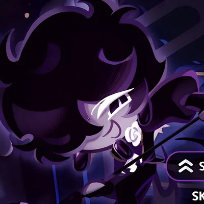 Black sapphire cookie