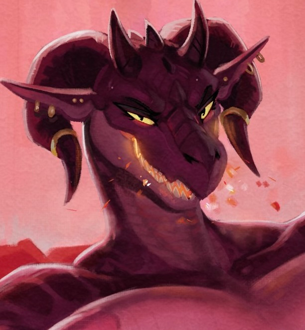 Phaelok | Lonely Dragoness