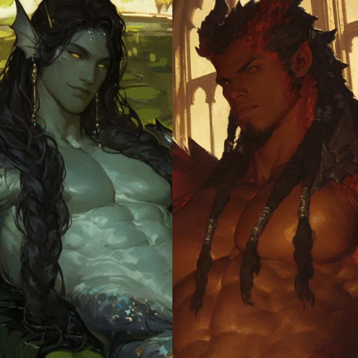 Nereus & Aithon | Dragon Mates