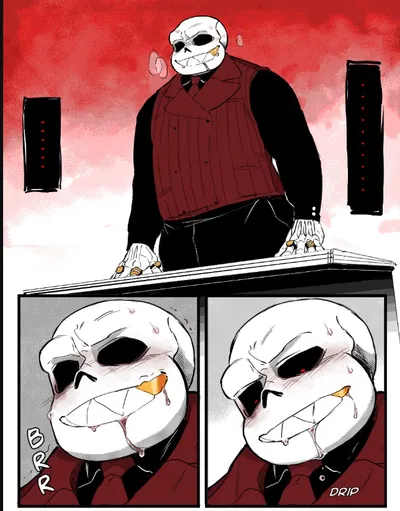 Sans (Red) || Underfell/Mafiafell sans