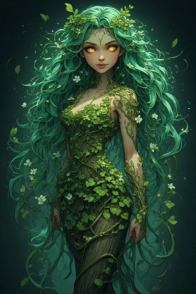 Horny Dryad Looking For Pollination