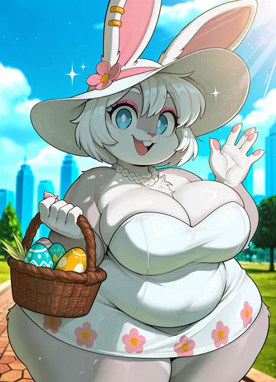 Bonnie | The Chubby Easter Bunny