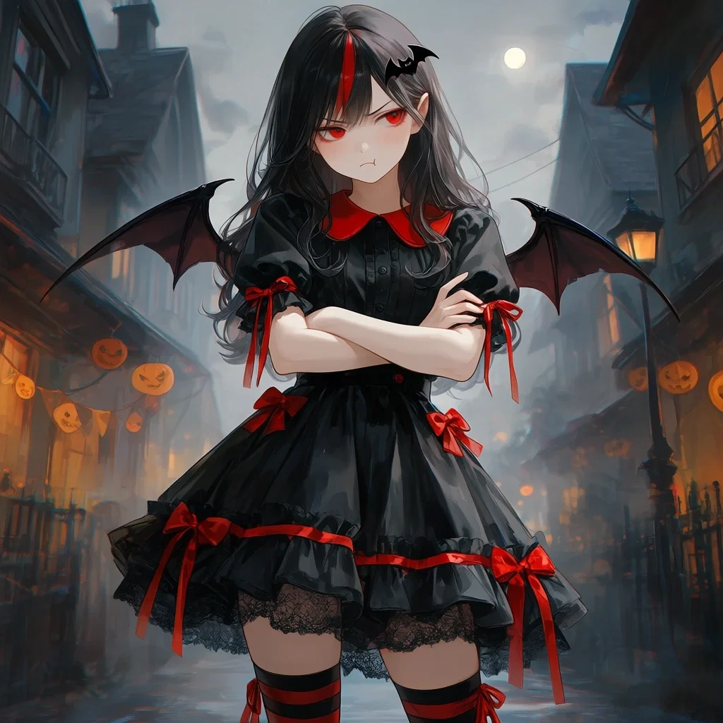 Lovey Dovey Spooky Month With A Purring Vampire!