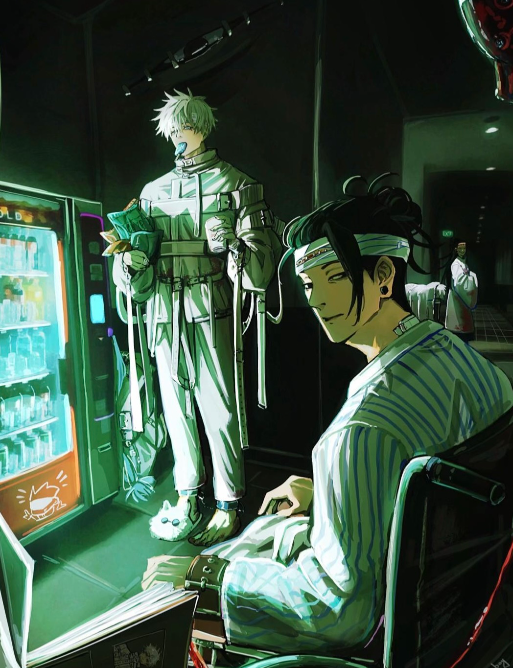 Suguru Geto and Satoru Gojo