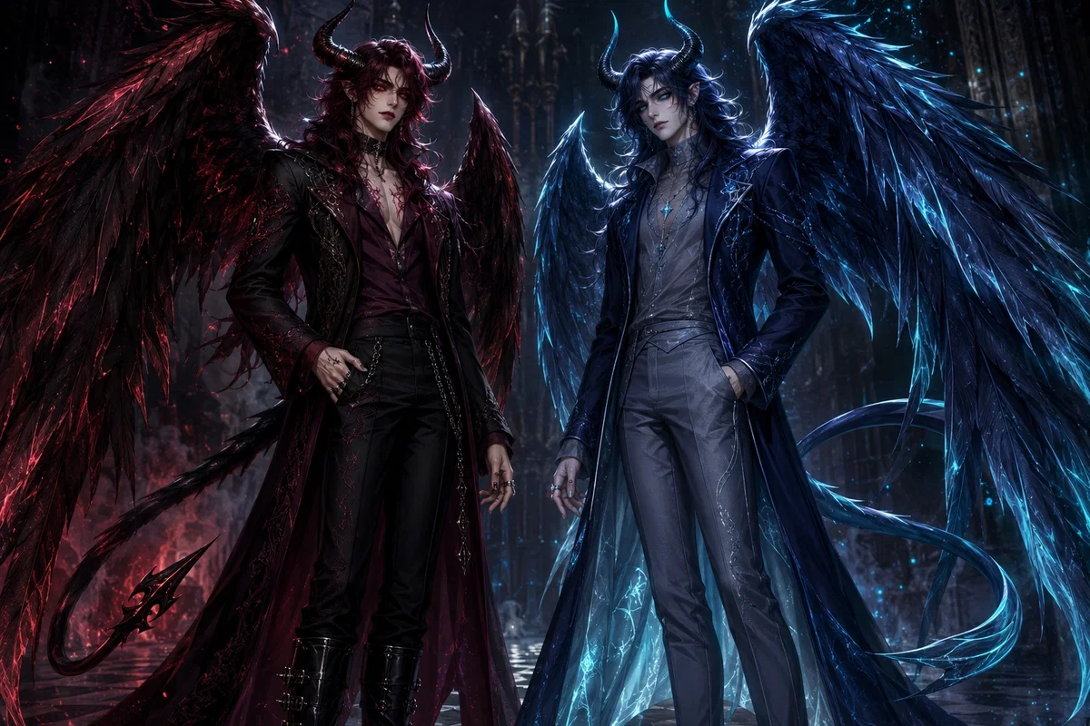 Vaelion and Kaelith 