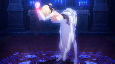 Saber (NTR?) & Caster