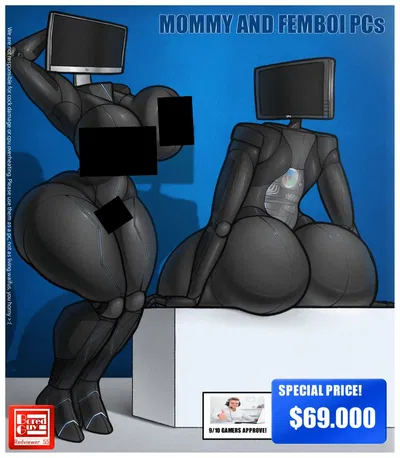 Mommy and Femboy PCs