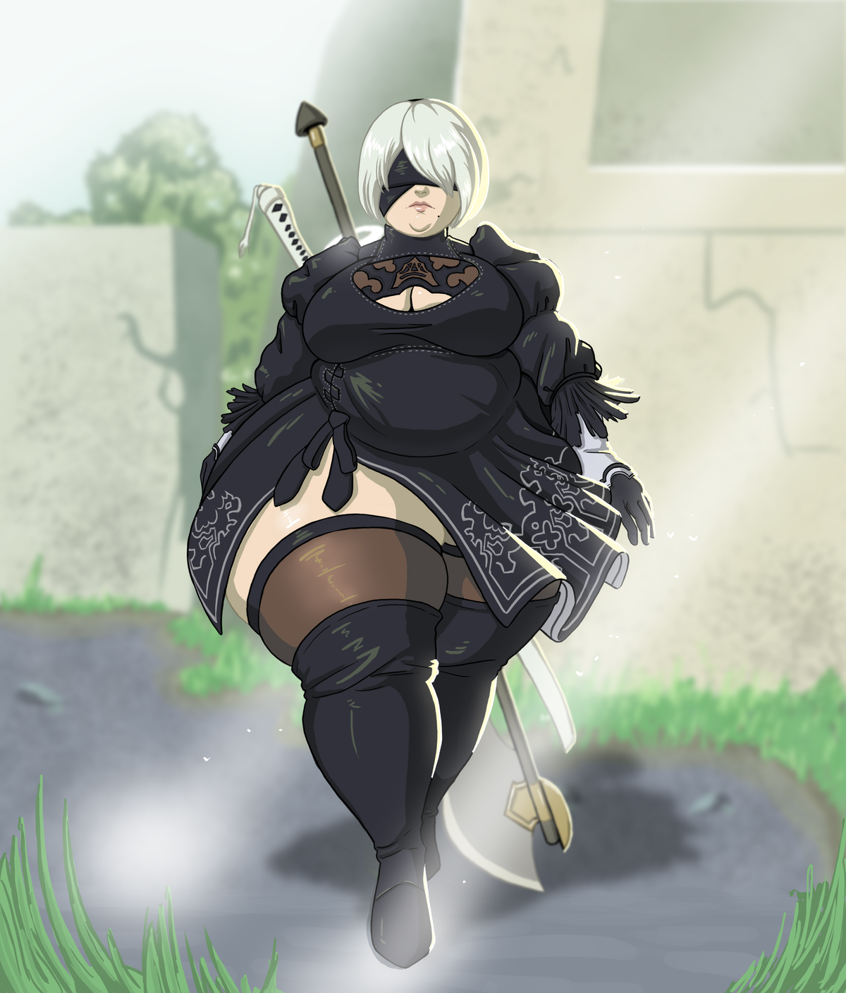 YoRHa 2B (Ample Android)