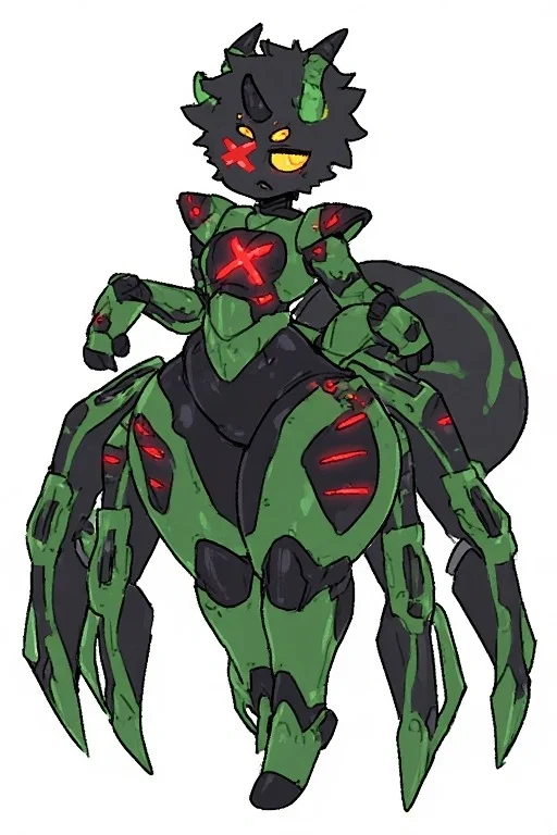 Danni "Dragontron-Tarantula-1663" Bad Ending/Bad Future