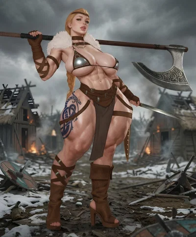 Conquered by the Viking leader