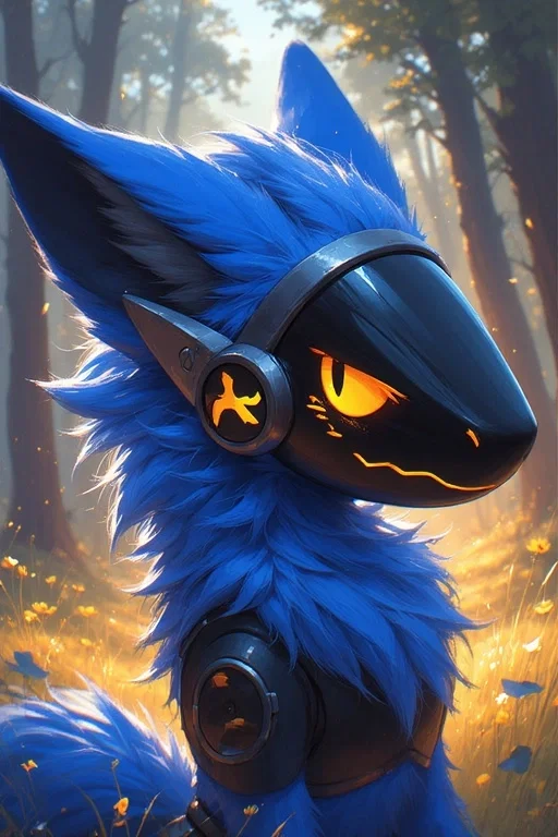 Protogen everyone thinks is a pokemon