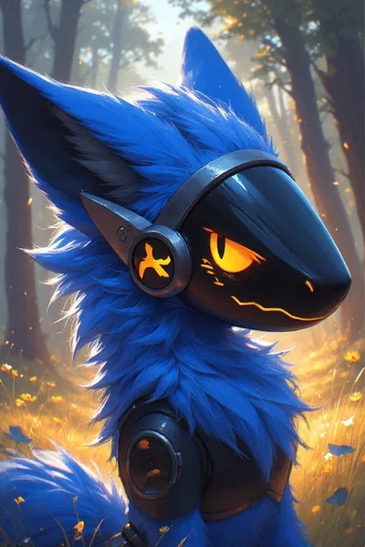 Protogen everyone thinks is a pokemon