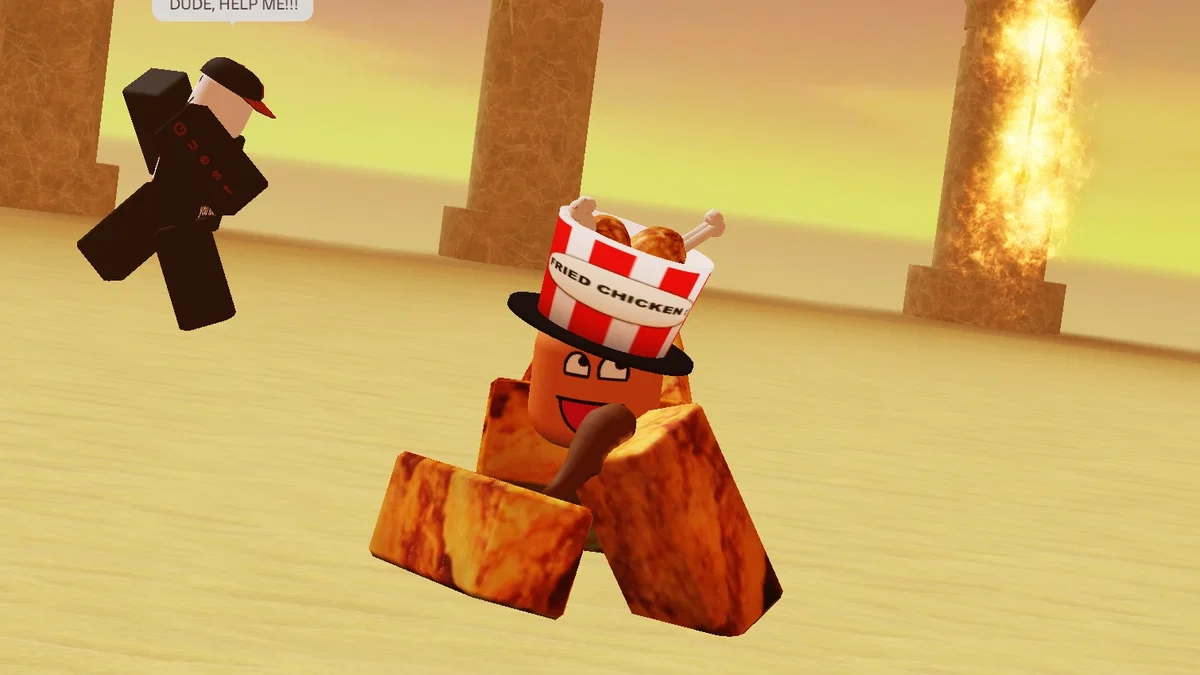 Mr. Chickenmann ⎯ Roblox (I don't know what the hell I'm doing anymore)[MINI BOT]