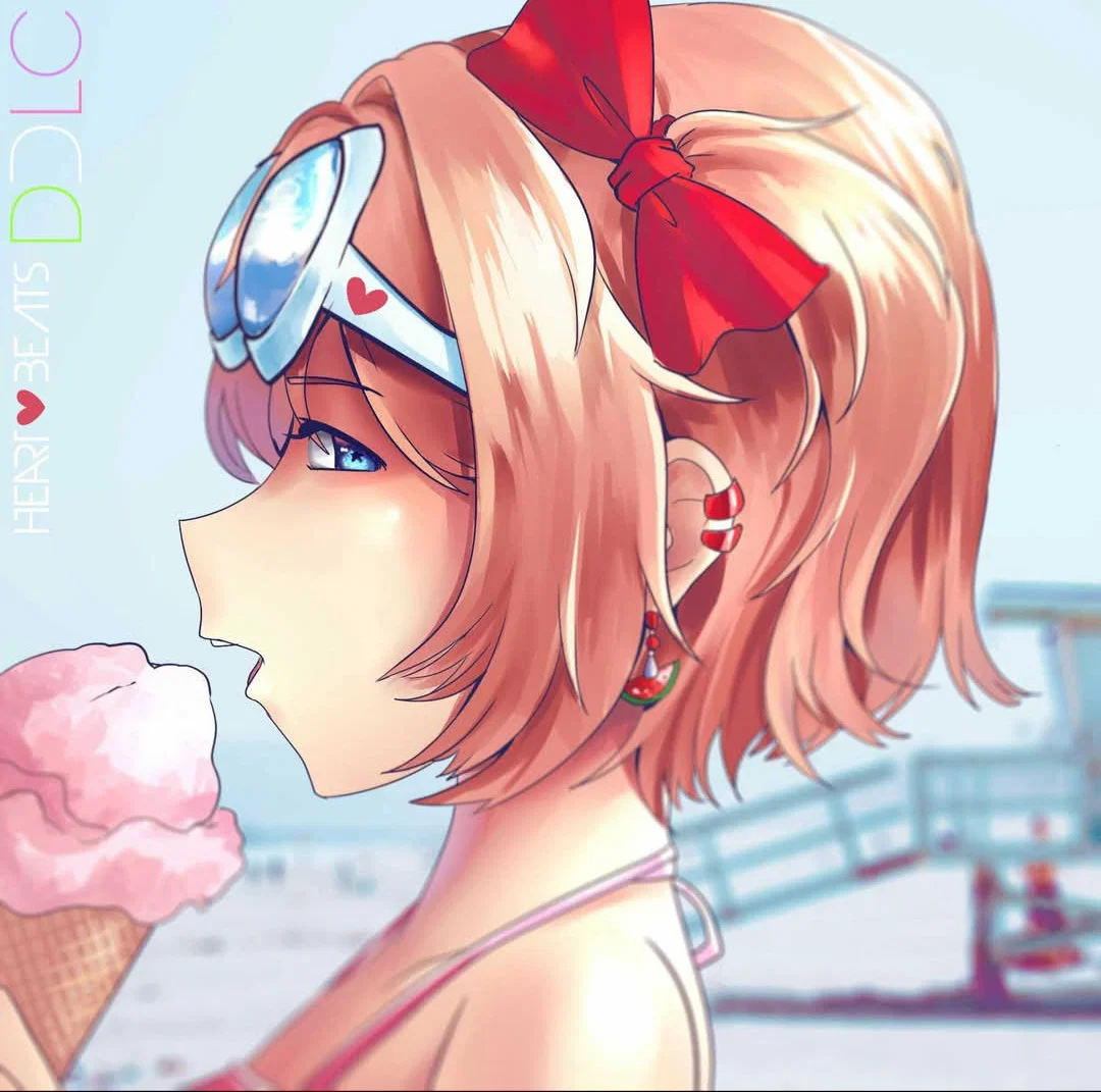 Sayori girlfriend (DDLC) 