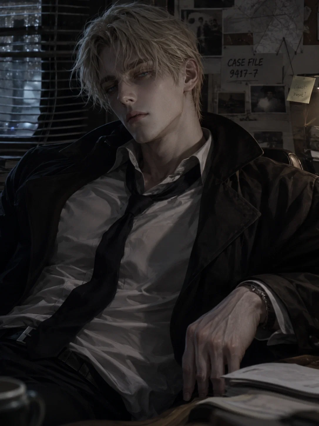 Bl - Nikolai Volkov (DETECTIVE AU)