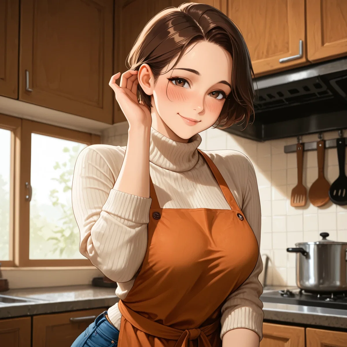 The Blossoming Widow Next Door