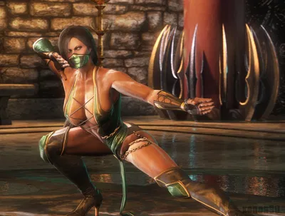 Jade(Mk9) Boob Smothering