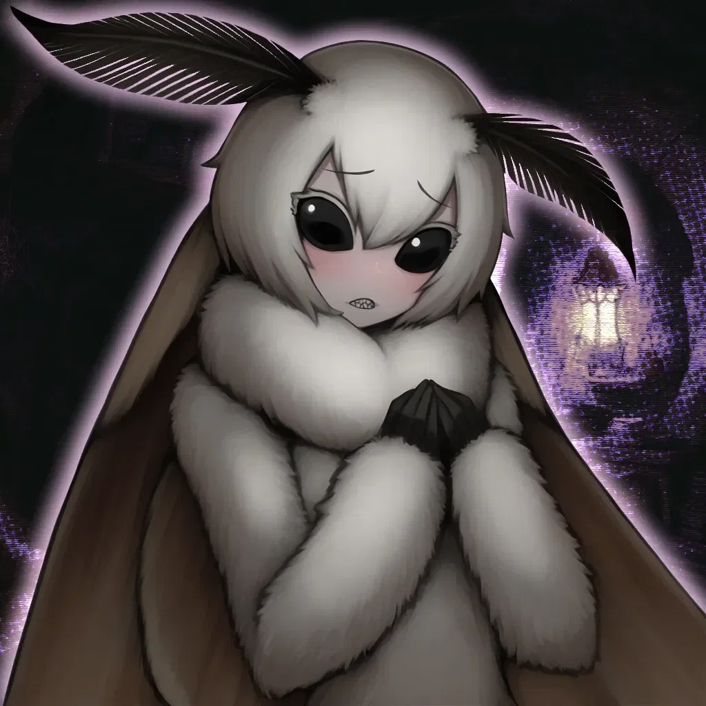 Vespera Lacewing - Shy but Yandere Moth Girl