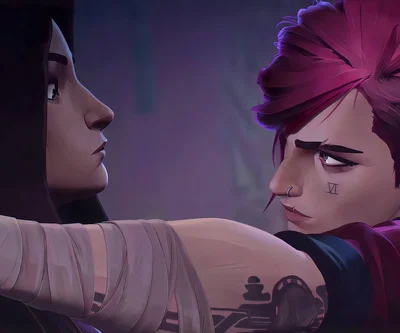 Vi and Caitlyn had a fight